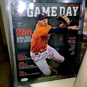 ******SOLD******Sports memorabilia! Carlos Correa autograph ✍🏻